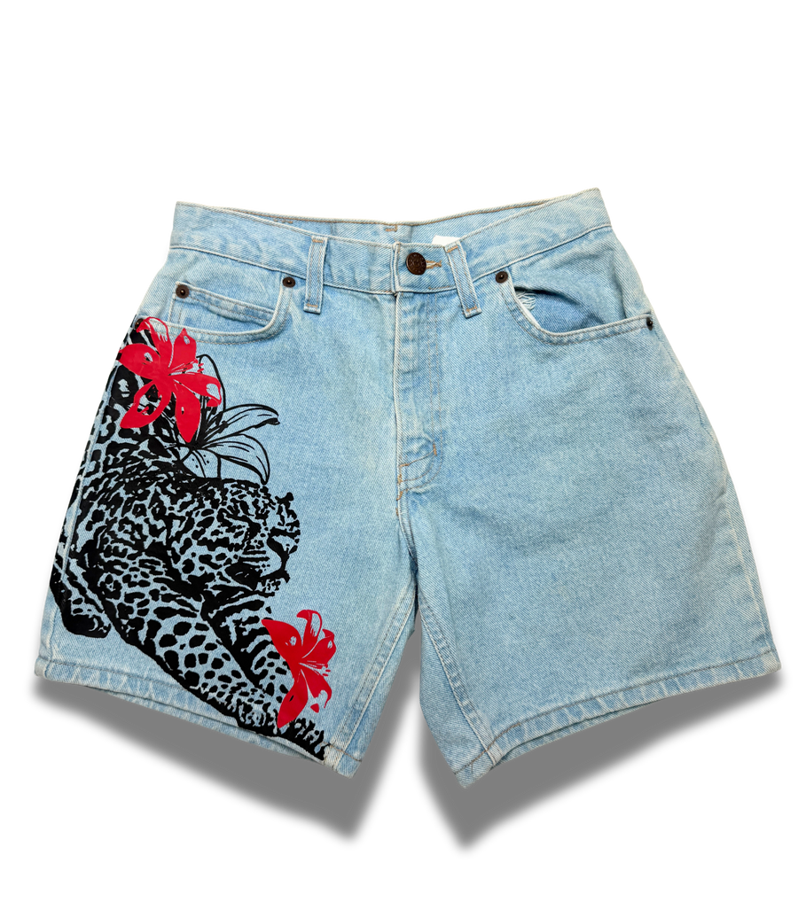 red lily leopard